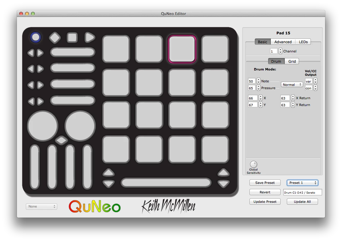 QuNeo タッチセンサー マトリクスパッド Review: The QuNeo 3D Multi-Touch Pad Controller